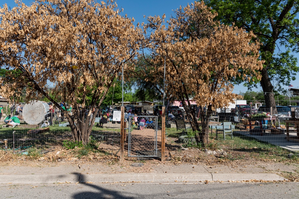 Laughlin's 47th Student Squadron serves Del Rio in STUS Serve Day