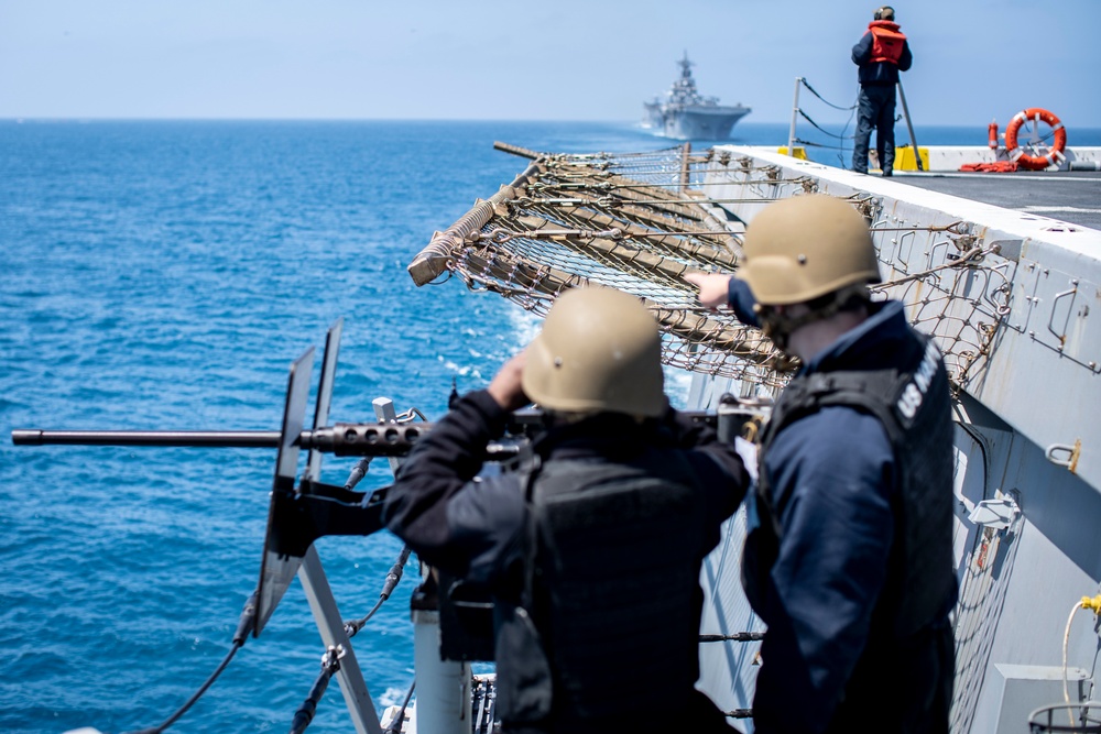 11th MEU, Essex ARG Formation Steaming