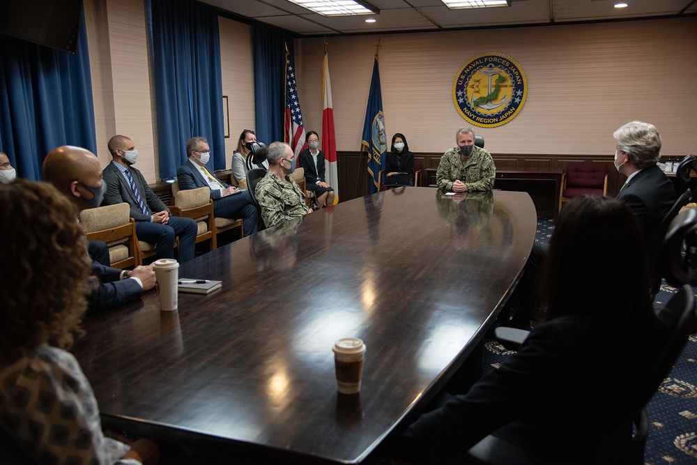 Embassy staff visit CFAY