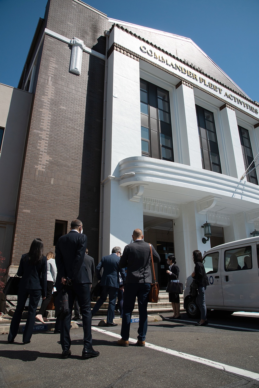 Embassy staff visit CFAY