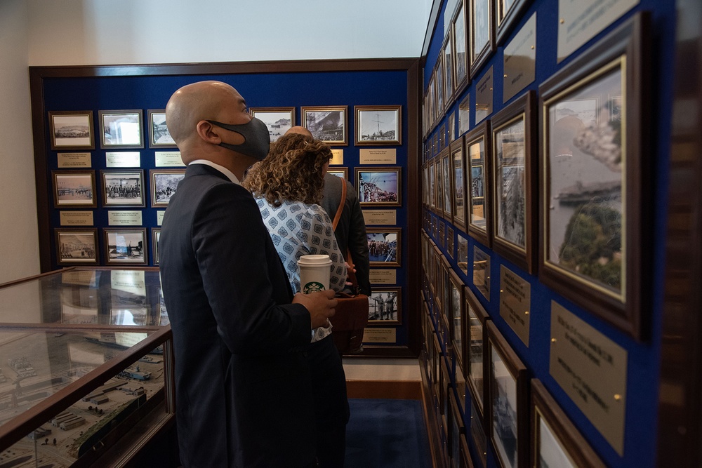 Embassy staff visit CFAY