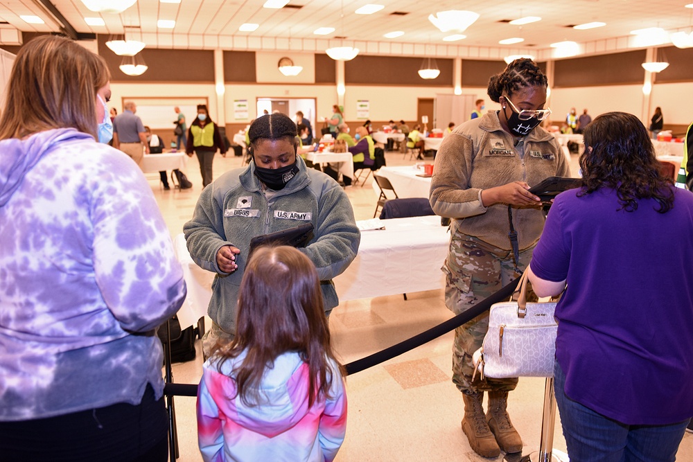 Michigan’s Task Force Red Lion Administers the COVID-19 Vaccine