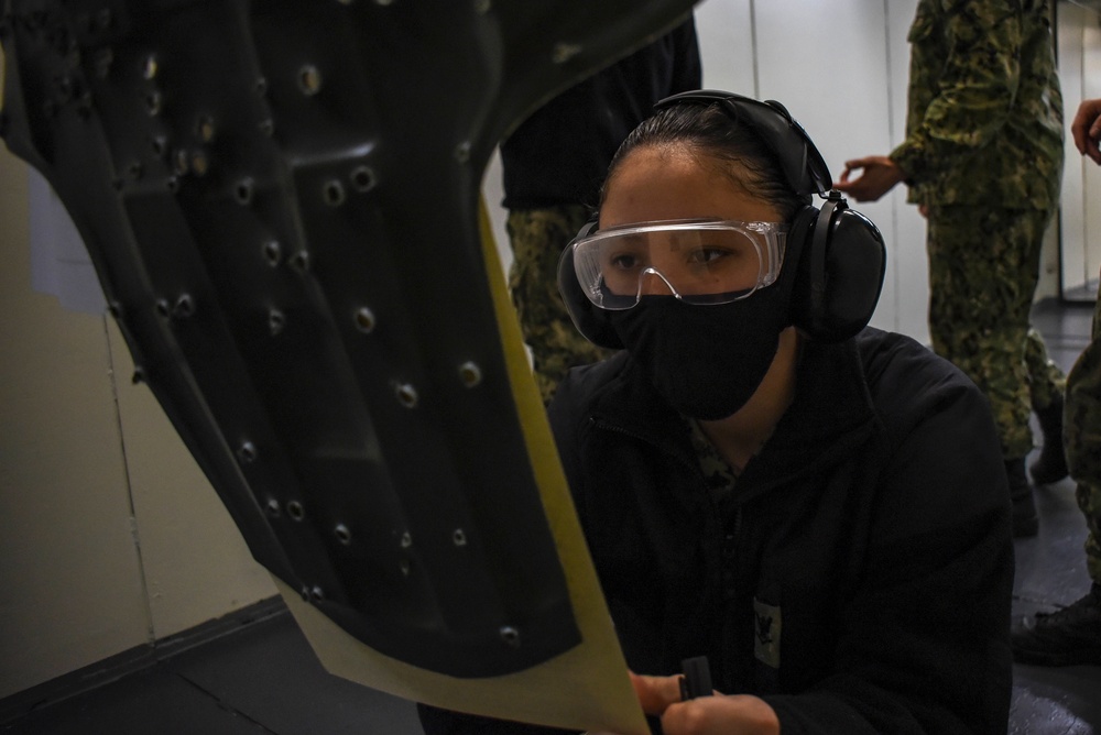 USS Ronald Reagan (CVN 76) Gun Range