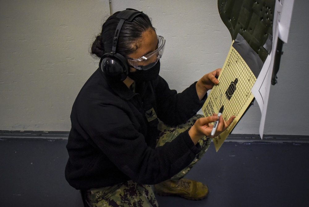 USS Ronald Reagan (CVN 76) Gun Range