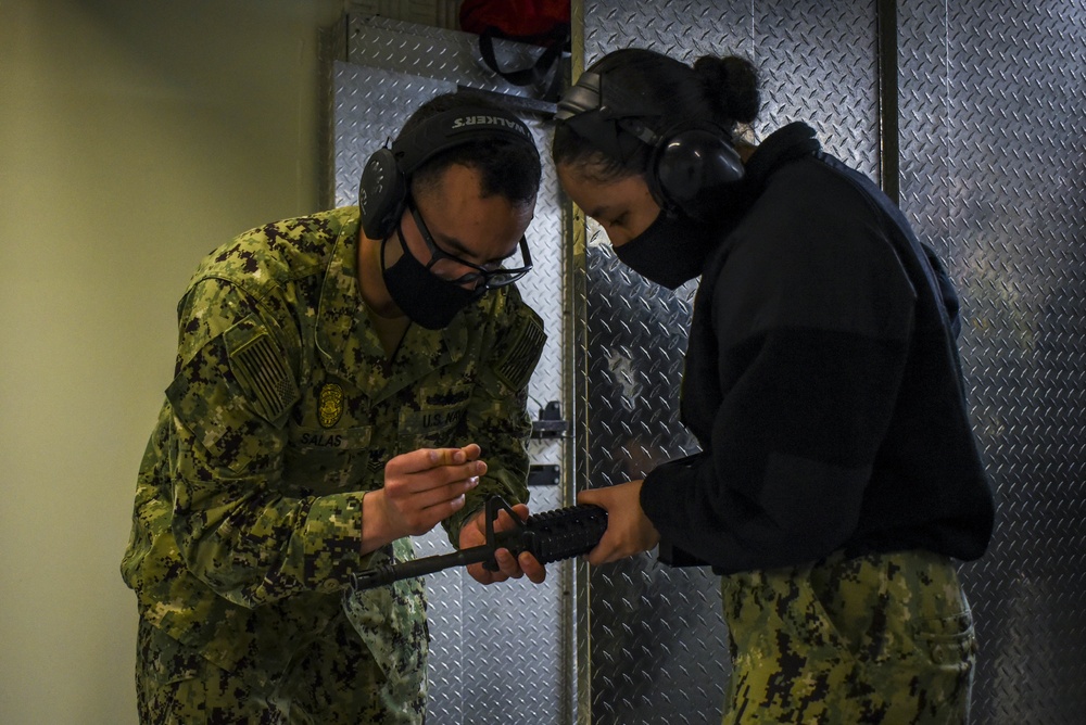 USS Ronald Reagan (CVN 76) Gun Range