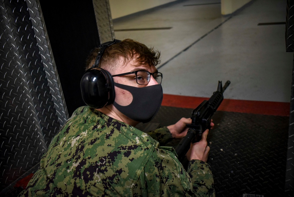 USS Ronald Reagan (CVN 76) Gun Range