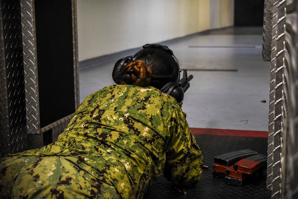 USS Ronald Reagan (CVN 76) Gun Range