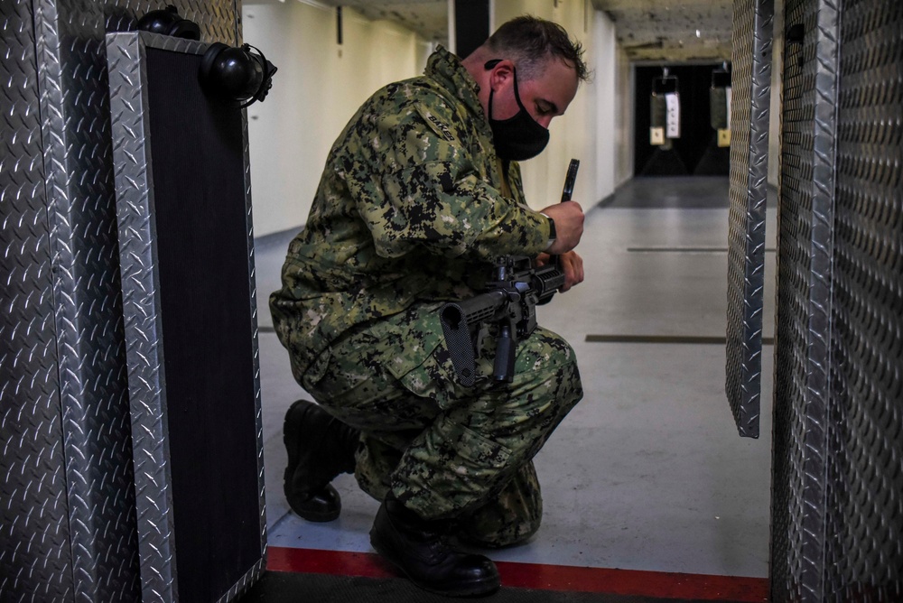 USS Ronald Reagan (CVN 76) Gun Range