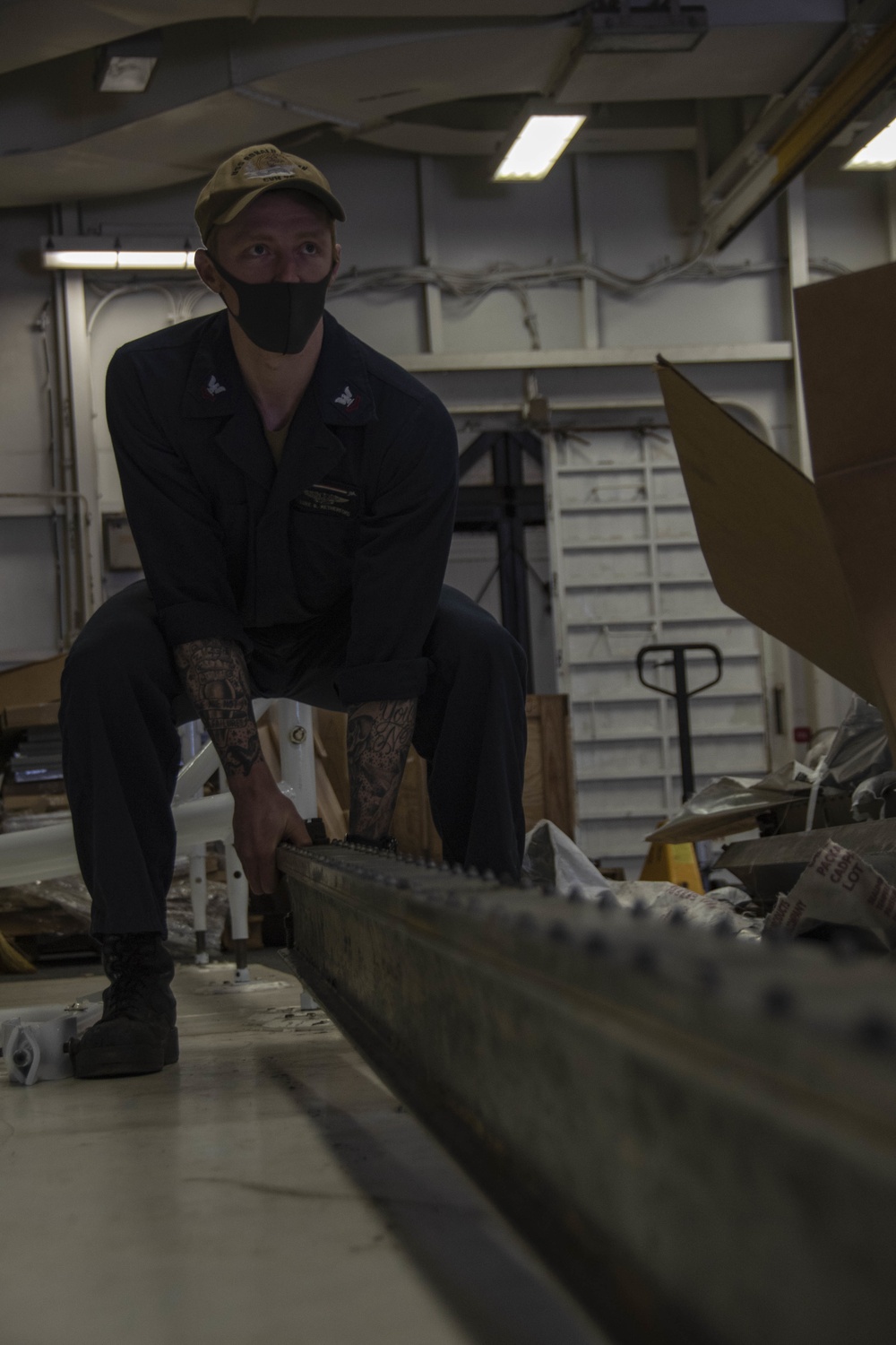 USS Ronald Reagan (CVN 76) Engine Rails