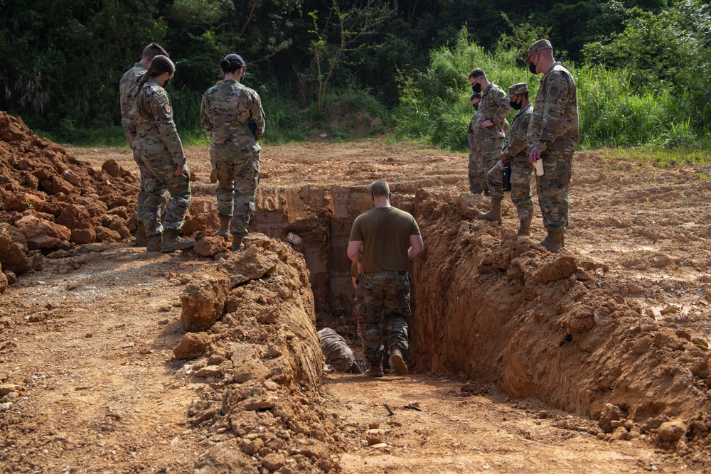 18th Civil Engineer Squadron Explosive Ordnance Disposal Demolition Operation