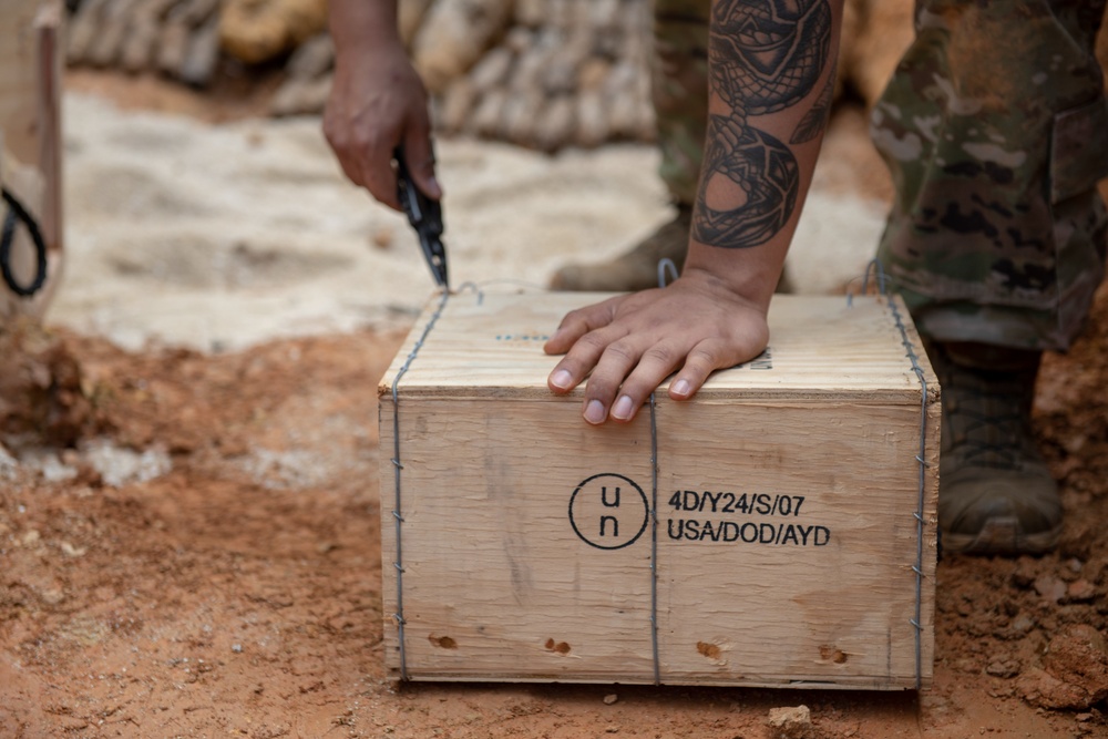 18th Civil Engineer Squadron Explosive Ordnance Disposal Demolition Operation