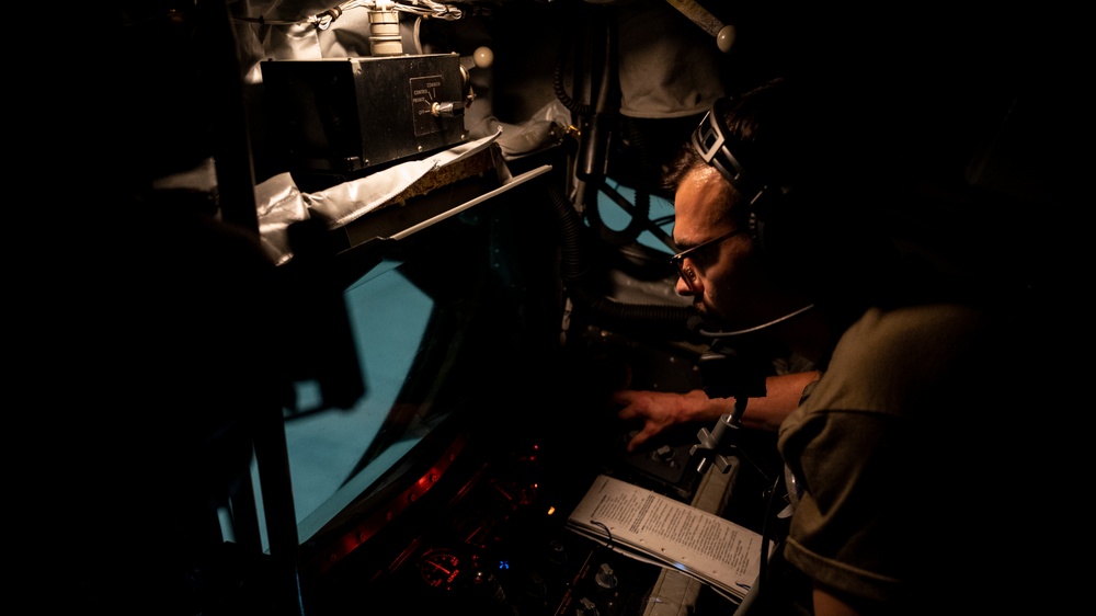 97th Expeditionary Air Refueling Squadron refuel F-15's and F-16's