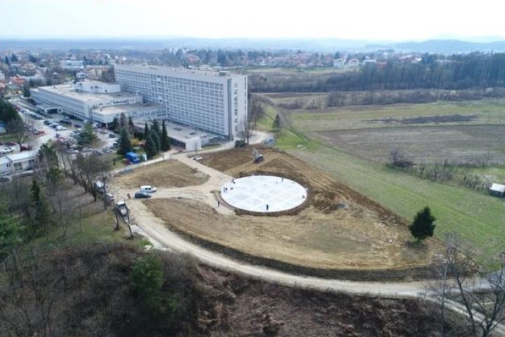 U.S. Army-delivered helipad projects at hospitals in Croatia to hasten emergency medical care and save lives
