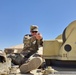 Kyle Texas Soldier Assembles Satelite Truck Dish in Jordan