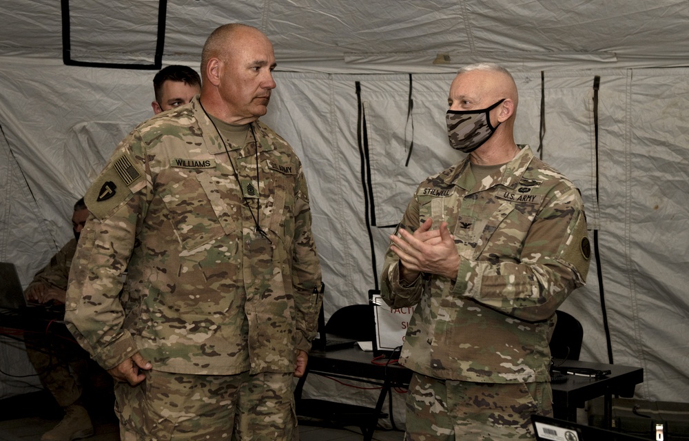 ARCENT Validates TF Spartan Operations Center Jump