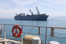 USNS Bob Hope Arrives in Albania