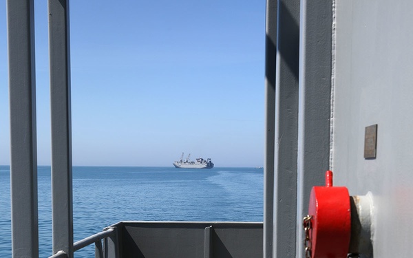 USNS Bob Hope Arrives in Albania