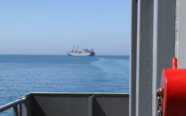 USNS Bob Hope Arrives in Albania