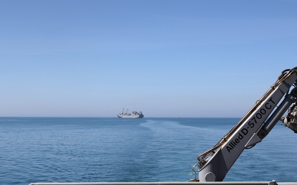 USNS Bob Hope Arrives in Albania
