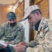 U.S. and Jordanian Soldiers Compare Field Tactics for Desert Warrior 21