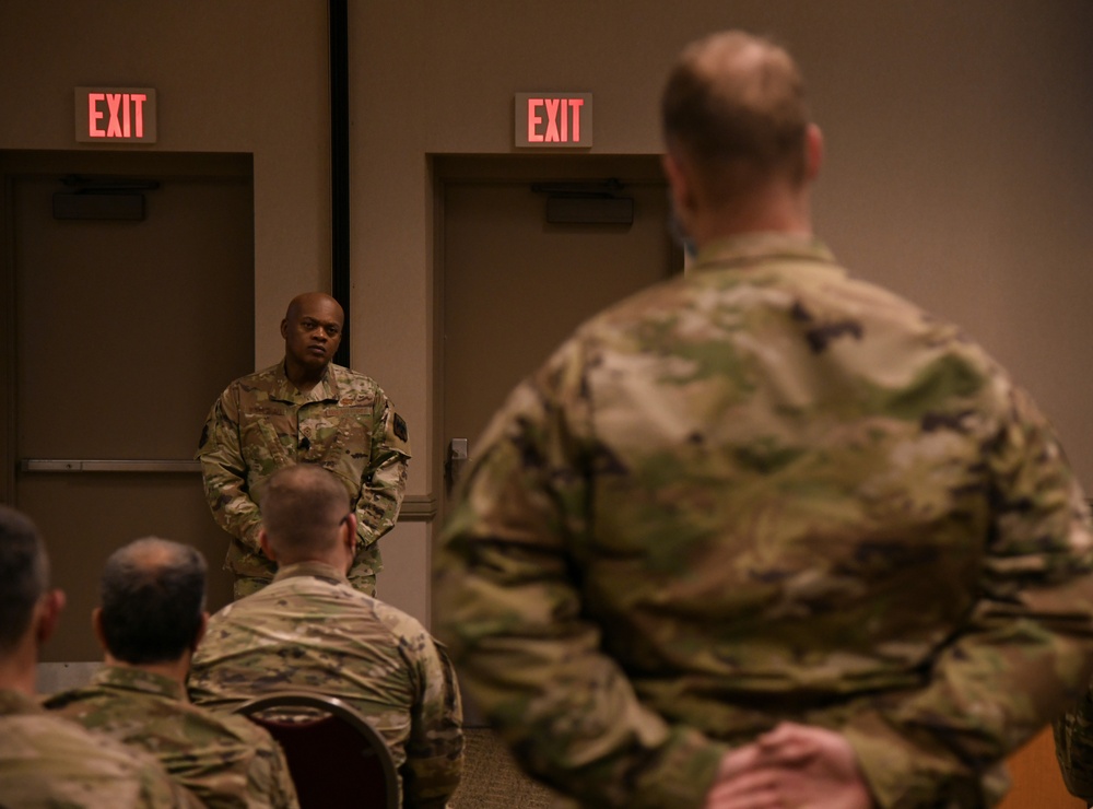 SEA Tony Whitehead visits the Michigan National Guard