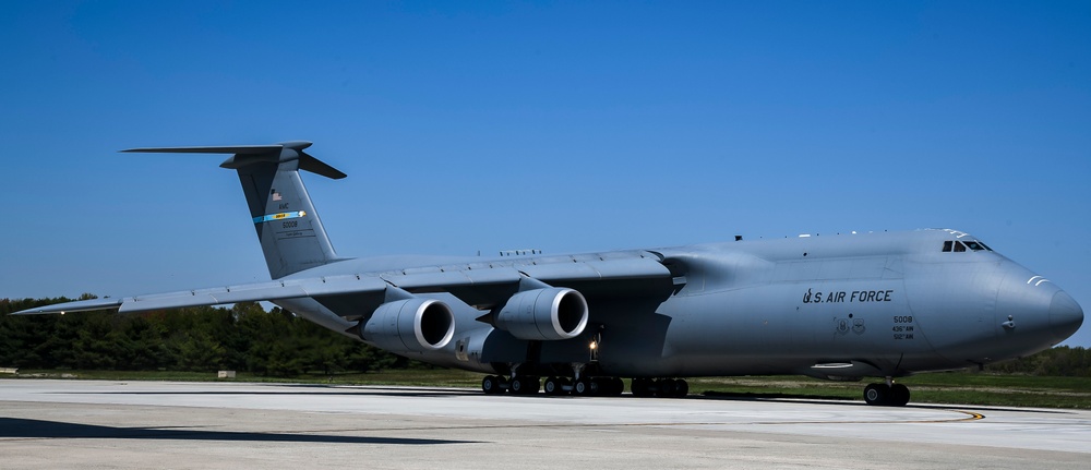 Dover AFB aircraft prepare for takeoff