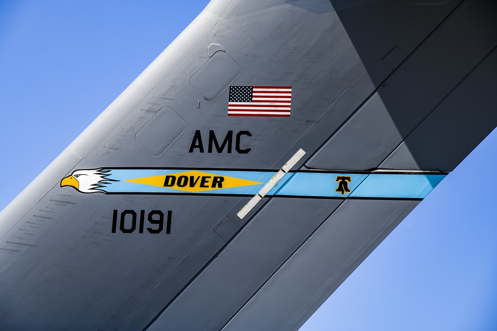 Dover AFB aircraft prepare for takeoff