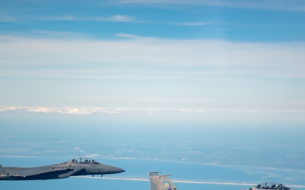 F-15EX takes flight