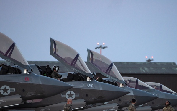 3d MAW F-35B Fighter Attack Squadron Joins the HMS Queen Elizabeth Air Wing