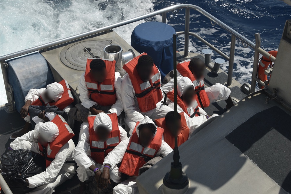 Coast Guard repatriates 72 migrants from 2 interdictions to Haiti