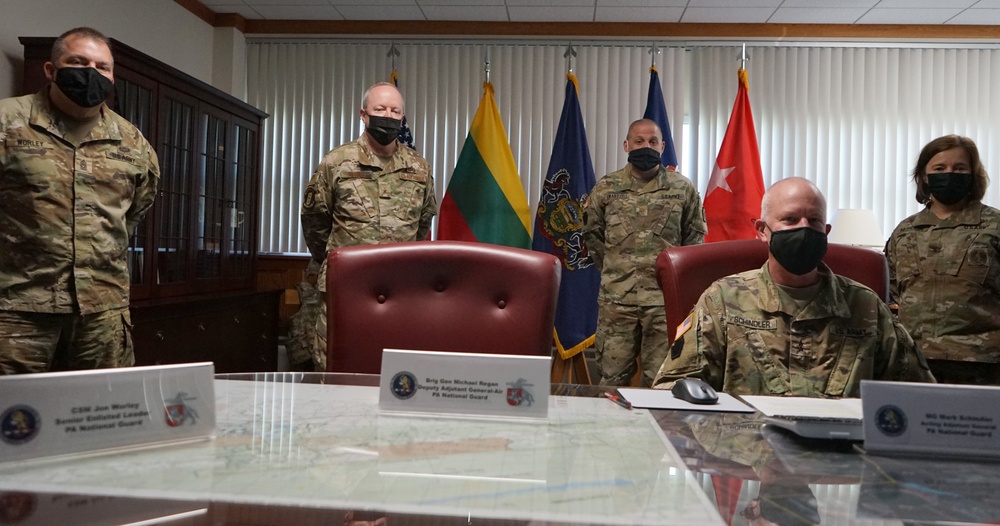 Pa. National Guard, Lithuania celebrate 28th anniversary of the State Partnership Program