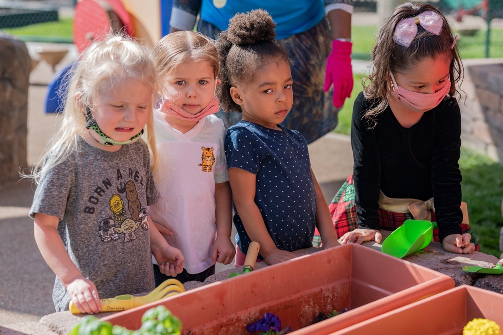 The Child Development Center celebrates Earth Day