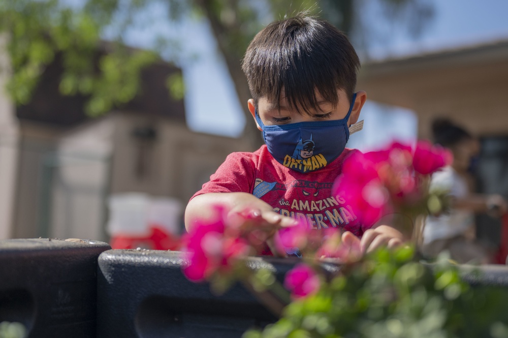 The Child Development Center celebrates Earth Day