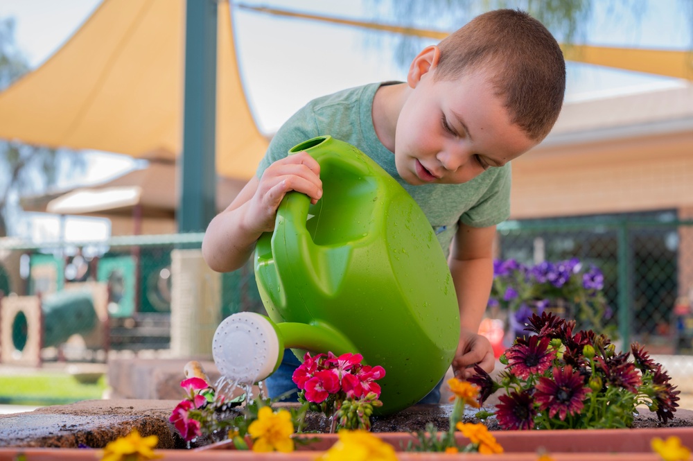 The Child Development Center celebrates Earth Day