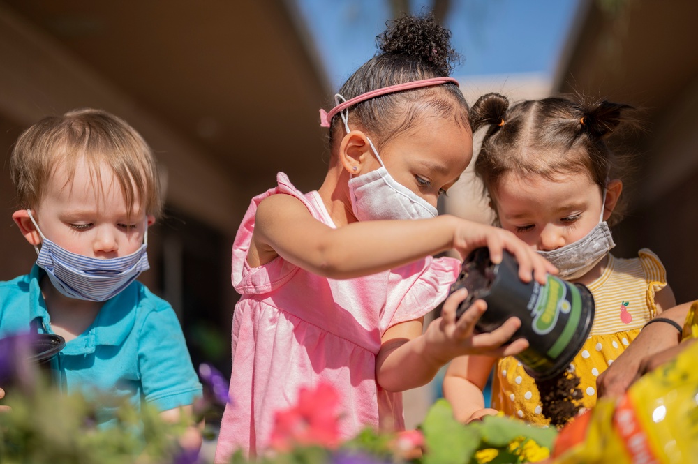 The Child Development Center celebrates Earth Day