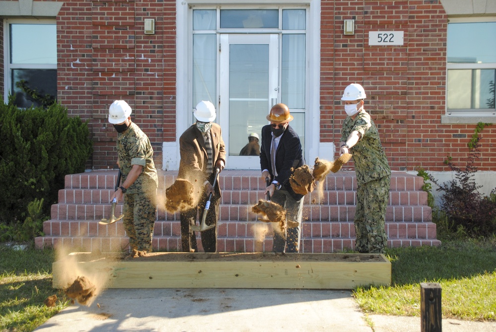 Ground-Breaking Ceremony for the Hurricane Recovery Military Construction Projects at Marine Corps Base Camp Lejeune