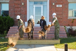 Ground-Breaking Ceremony for the Hurricane Recovery Military Construction Projects at Marine Corps Base Camp Lejeune