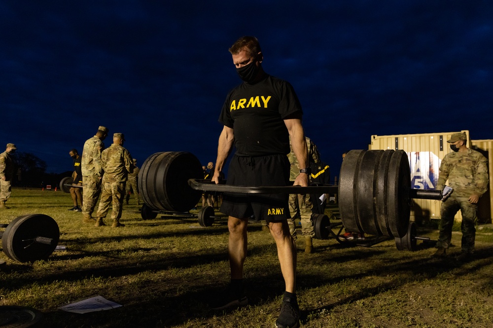 ARNORTH Soldiers test holistic fitness during ACFT diagnostic