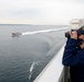 USCGC Hamilton transits Mediterranean Sea