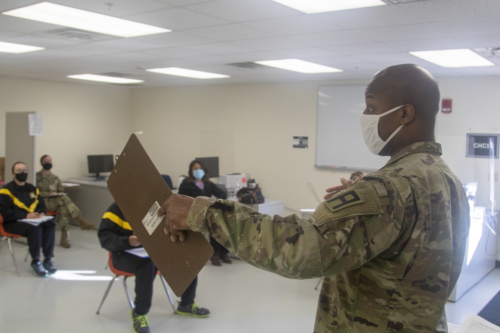 Eagle Brigade receives COVID-19 vaccinations