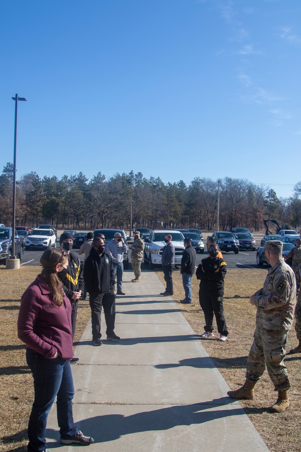 Eagle Brigade receives COVID-19 vaccinations