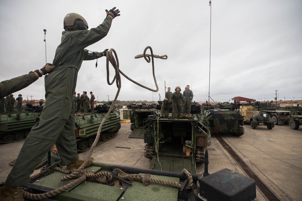 AAVs get back in the water