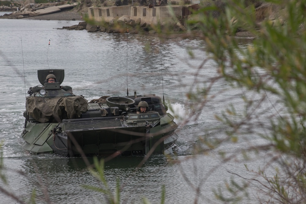 AAVs get back in the water