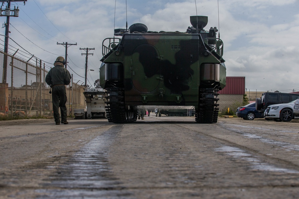 AAVs get back in the water