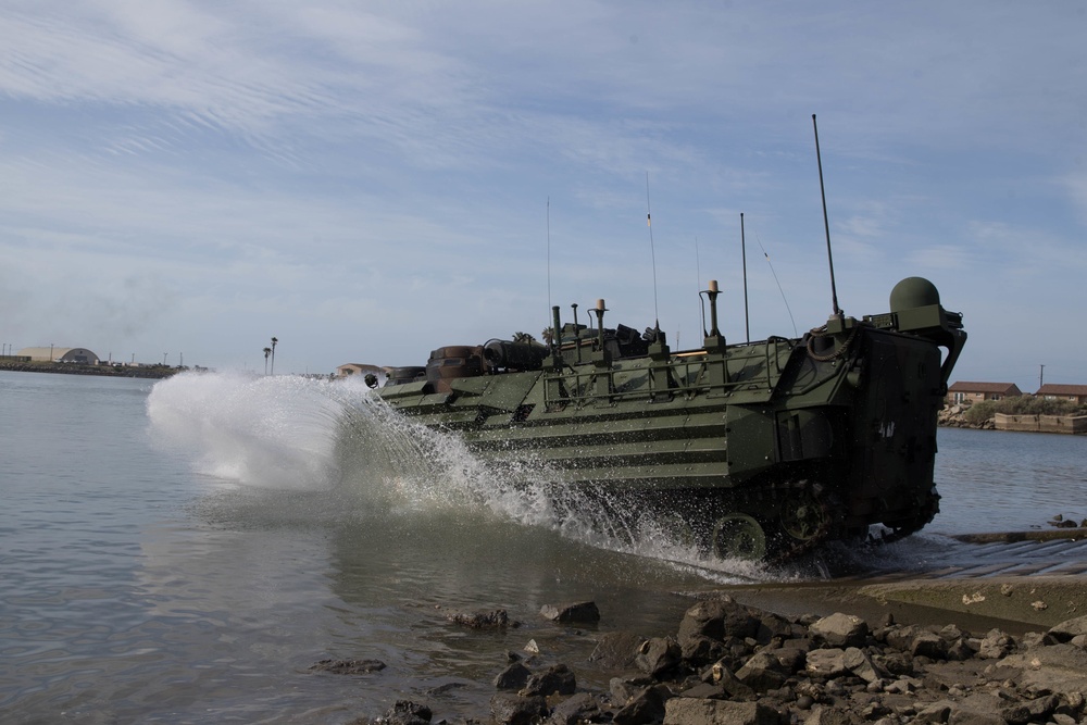 AAVs get back in the water