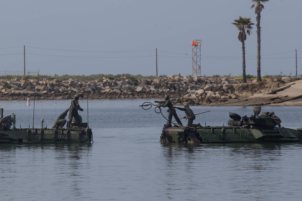 AAVs get back in the water