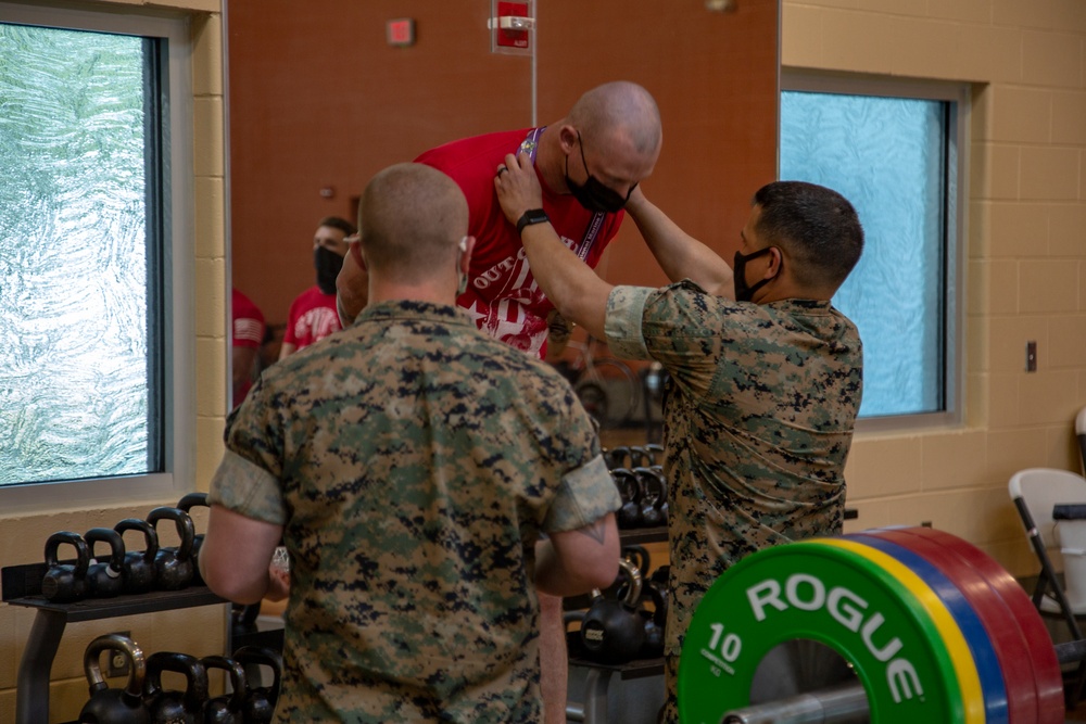 2021 Marine Corps Trials - East Coast Region - Powerlifting
