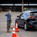 U.S. Sailors Operate the Drive Through Clinic at Jackson County Community Vaccination Center, Oregon