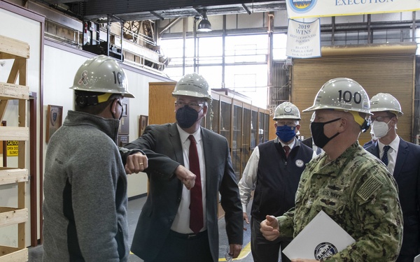 Acting SECNAV Harker Visits PSNS &amp; IMF