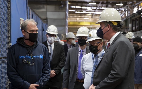 Acting SECNAV Harker Visits PSNS &amp; IMF
